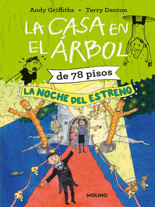 Title details for La casa en el árbol de 78 pisos. La noche del estreno (La casa en el árbol 6) by Andy Griffiths - Wait list
